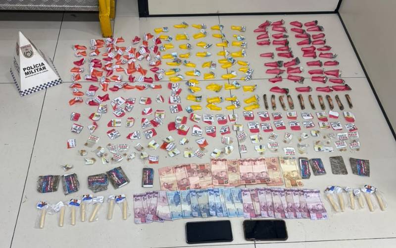 Polícias Militar e Civil prendem homem por tráfico de drogas no Floresta