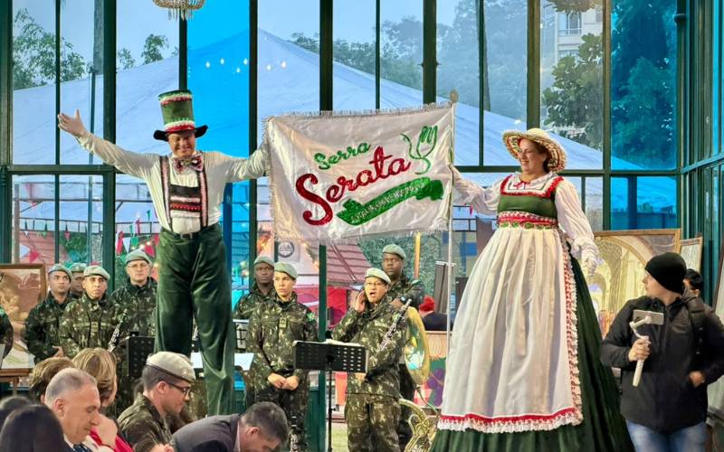 Serra Serata começa no Palácio de Cristal celebrando a cultura italiana em Petrópolis