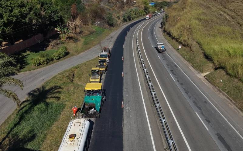 BR-040 terá semana de obras na Serra de Petrópolis; motoristas devem ficar atentos