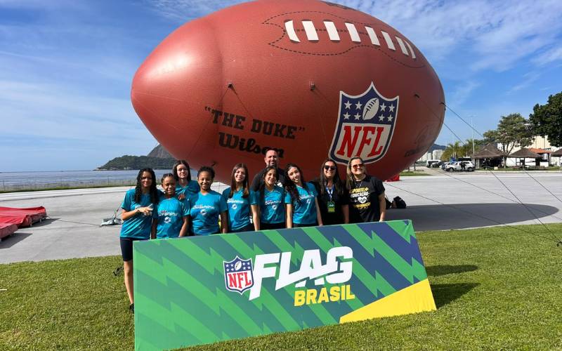 Flag Football: alunas da rede municipal de Petrópolis participam do campeonato naciona