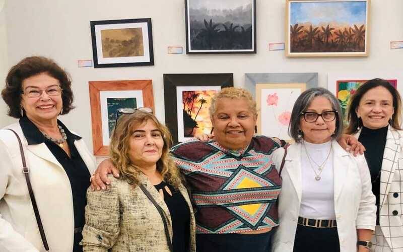  01. Dra. Wanda Heloisa, Sandra, Rosa Paranhos, Dina Coimbra e Geralda Sá  (Divulgação