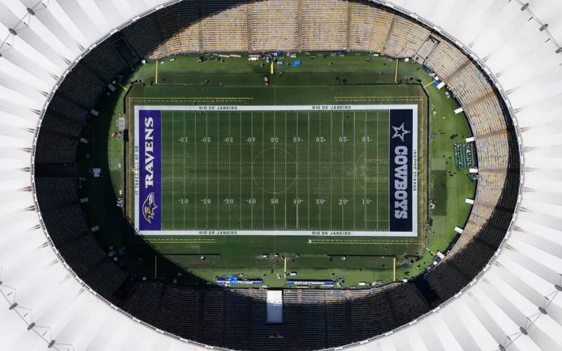 Ravens e Cowboys se enfrentam no primeiro jogo da NFL no Rio de Janeiro