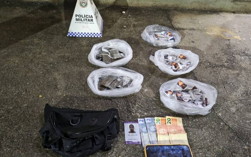Polícia Militar prende homem por tráfico de drogas no Itamarati