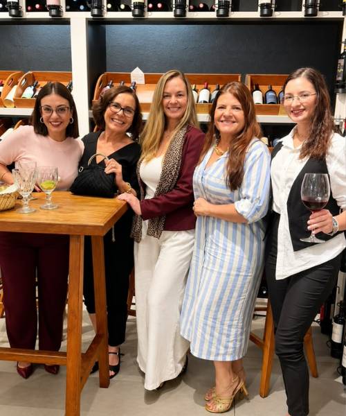 No clique exclusivo, as Advogadas Lorena Labanca, Lydia Mayall, Silvia Vogel, Adriana 