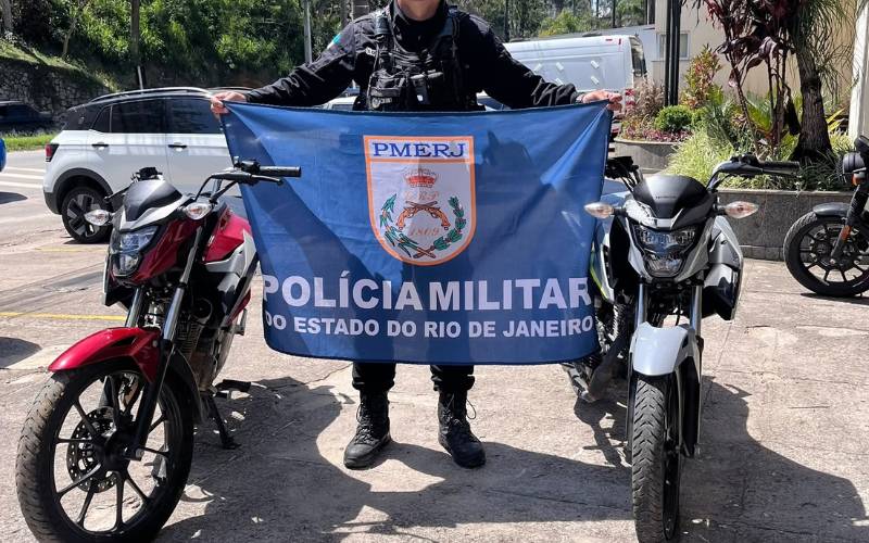 Polícia Militar recupera duas motocicletas na Posse, em Petrópolis