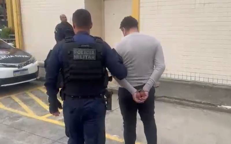 Polícia Militar prende homem com condenação por estrupo durante cumprimento de mandado