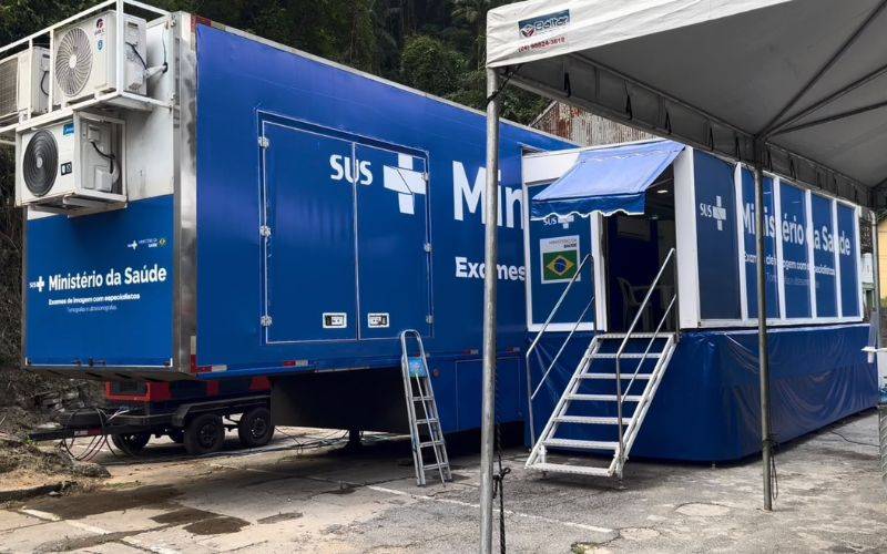 Petrópolis recebe Carreta da Saúde com exames de tomografia e ultrassonografia