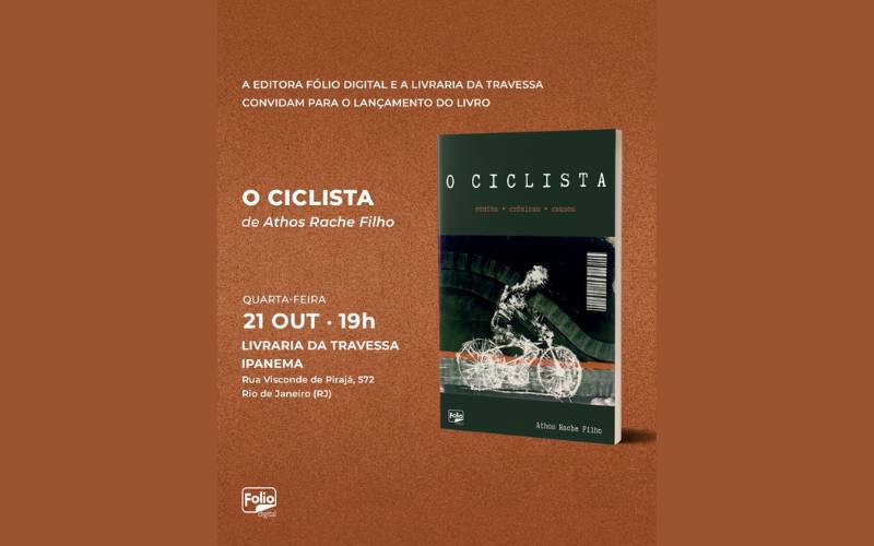 Livraria da Travessa de Ipanema promove lançamento do livro 