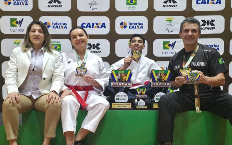 Taekwondo de Petrópolis conquista dois títulos brasileiros e mais duas medalhas em São