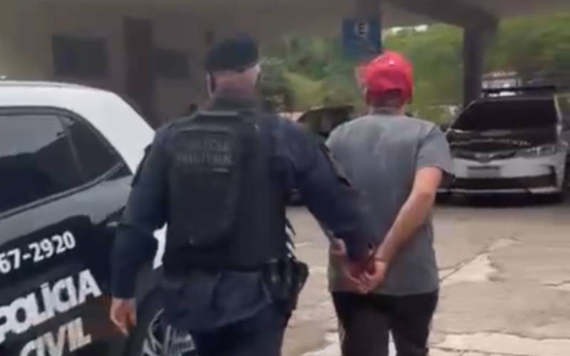 Polícia Militar prende na Posse homem com mandado de prisão por tráfico de drogas