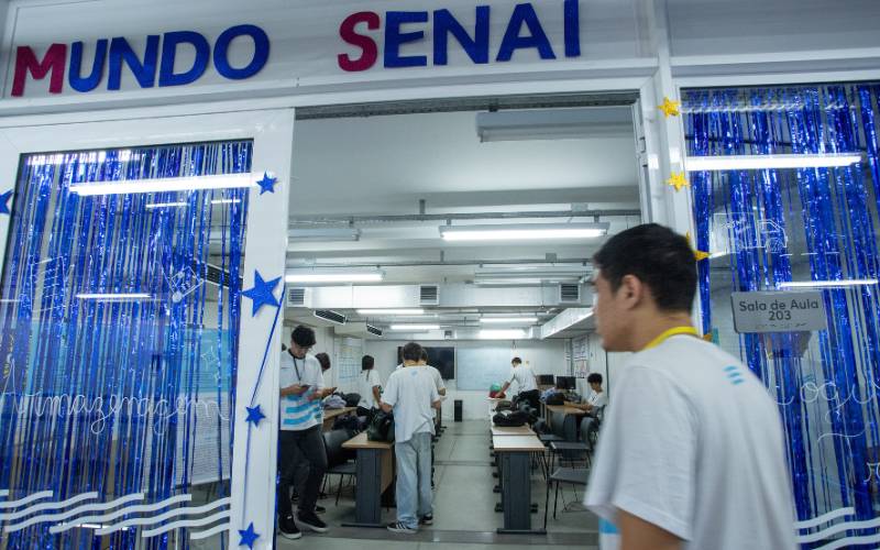 Mundo SENAI aproxima jovens de cursos técnicos e do mercado de trabalho